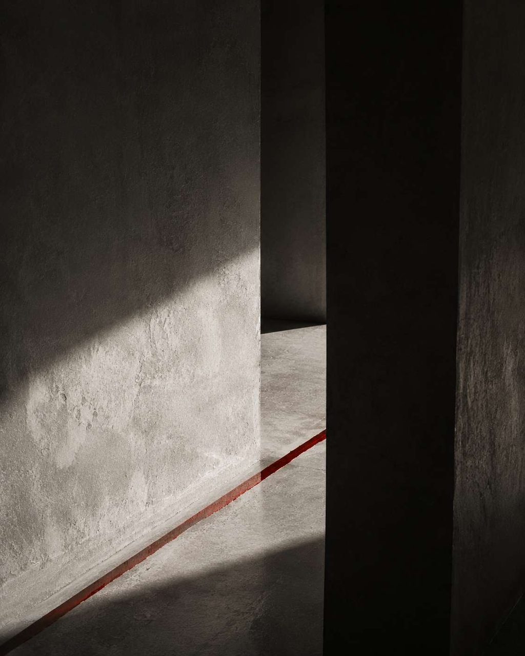 Twelve months of photographing the moment a space stops being one room and becomes another.